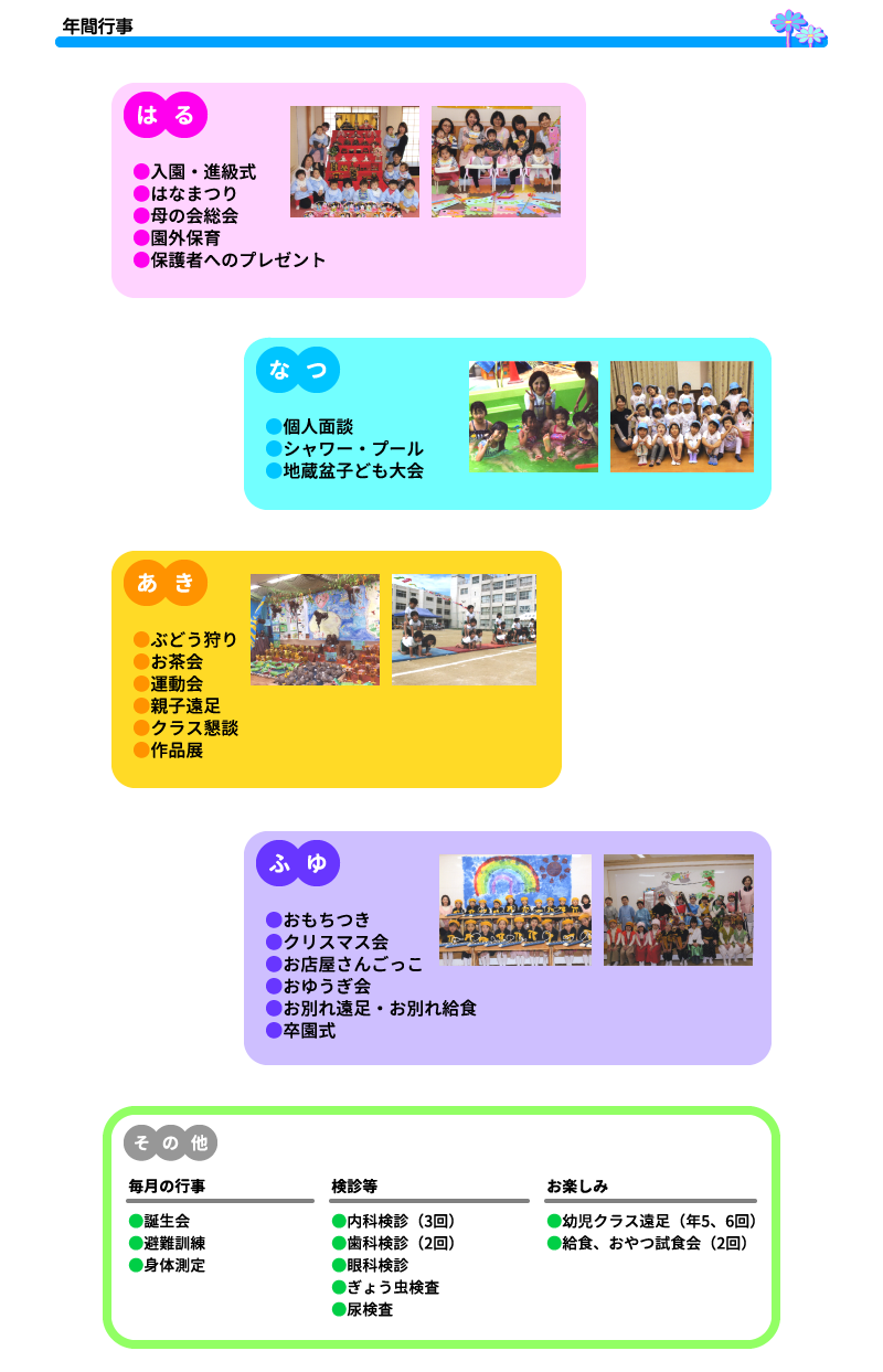 年間行事